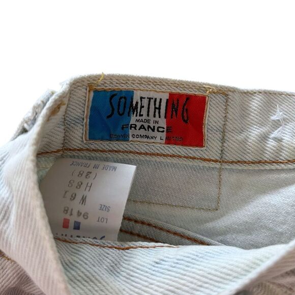 Vintage Edwin Something Made in France Hi Waisted Jeans - Picture 8 of 11